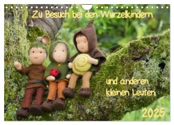 Zu Besuch bei den Wurzelkindern und anderen kleinen Leuten (Wandkalender 2025 DIN A4 quer), CALVENDO Monatskalender - Ilka Dankert