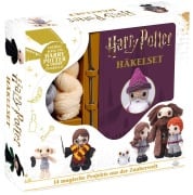 Cover-Bild zum Titel 'Harry Potter: Häkelset - 14 magische Projekte aus der Zauberwelt' von 'Lucy Collin'