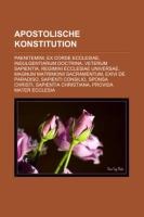 Apostolische Konstitution - 