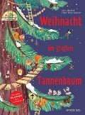 Cover-Bild zum Titel 'Weihnacht im großen Tannenbaum - Ein Pappbilderbuch mit vielen Klappen zum Entdecken und gemeinsamen Betrachten' von 'Sylvie Misslin'