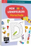 Mein bunter Lernspielblock - Vorschule: Erste Buchstabenrätsel - 