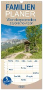 Familienplaner 2025 - Wanderparadies Bayerische Alpen mit 5 Spalten (Wandkalender, 21 x 45 cm) CALVENDO - Tina Rabus