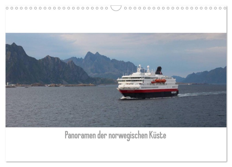 Panoramen der norwegischen Küste (Wandkalender 2026 DIN A3 quer), CALVENDO Monatskalender - Ingrid Lacher