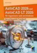 Cover-Bild zum Titel 'AutoCAD 2026 und AutoCAD LT 2026 für Ingenieure und Architekten' von 'Detlef Ridder'