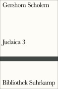 Cover-Bild zum Titel 'Judaica III' von 'Gershom Scholem'