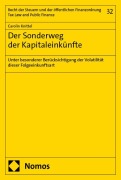 Cover-Bild zum Titel 'Der Sonderweg der Kapitaleinkünfte' von 'Carolin Knittel'