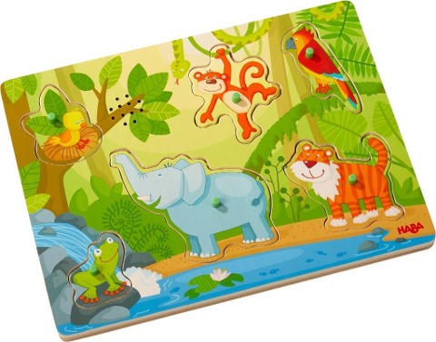 Sound-Greifpuzzle Im Dschungel - 