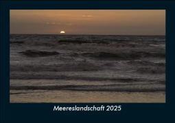 Cover-Bild zum Titel 'Meereslandschaft 2025 Fotokalender DIN A5' von 'Tobias Becker'