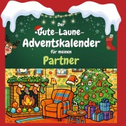 Cover-Bild zum Titel 'Der Gute-Laune-Adventskalender für meinen Partner' von 'Samuel Huber'