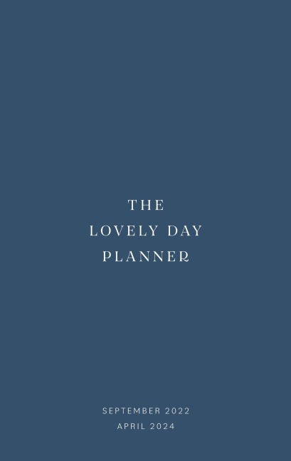 The Lovely Day Planner - Lina Marie Walbracht