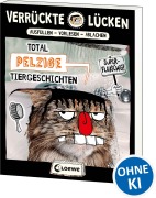 Cover-Bild zum Titel 'Verrückte Lücken - Total pelzige Tiergeschichten' von 'Jule Ambach'