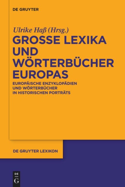 Große Lexika und Wörterbücher Europas - 