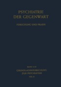 Cover-Bild zum Titel 'Grundlagenforschung zur Psychiatrie' von ''