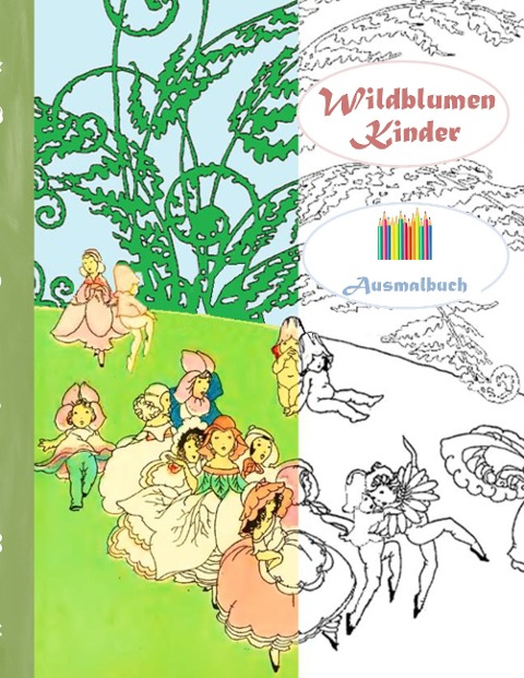 Wildblumen Kinder (Ausmalbuch) - Luisa Rose