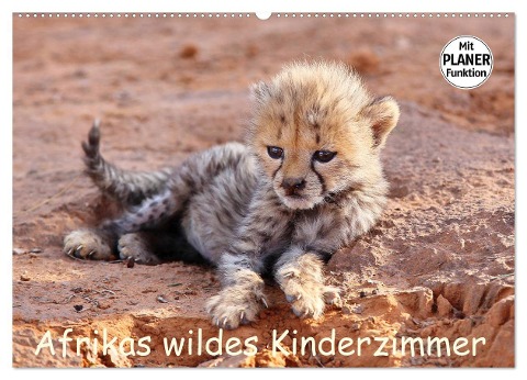 Afrikas wildes Kinderzimmer (Wandkalender 2024 DIN A2 quer), CALVENDO Monatskalender - Michael Herzog