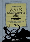 Cover-Bild zum Titel '20.000 Meilen unter'm Meer' von 'Jules Verne'