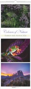 Cover-Bild zum Titel 'Colours of Nature - Triplets 2026 - Streifenkalender XXL 25x69 cm - Bildkalender im Hochformat - Naturkalender - Wandkalender - Wandplaner' von ''