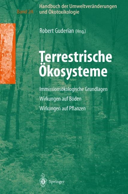 Handbuch der Umweltveränderungen und Ökotoxikologie - 