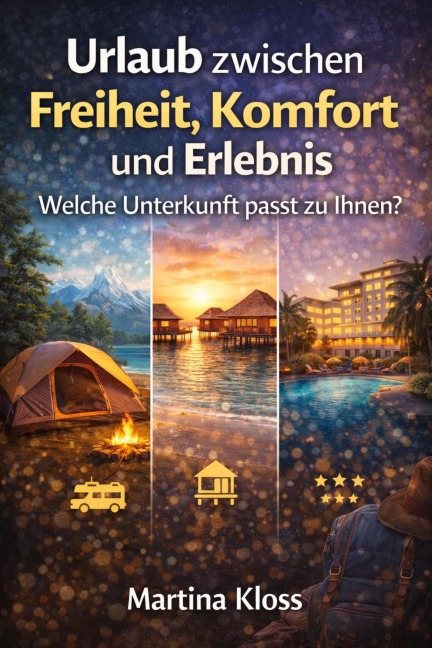 Urlaub zwischen Freiheit, Komfort und Erlebnis - Welche Unterkunft passt zu Ihnen? - Martina Kloss