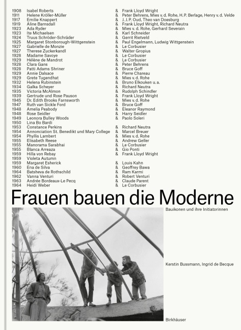 Frauen bauen die Moderne - Kerstin Bußmann, Ingrid de Becque