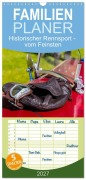 Cover-Bild zum Titel 'Familienplaner 2027 - Historischer Rennsport - vom Feinsten mit 5 Spalten (Wandkalender, 21 x 45 cm) CALVENDO' von 'Rsiemer'