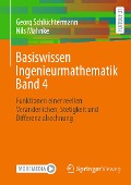 Cover-Bild zum Titel 'Basiswissen Ingenieurmathematik Band 4' von 'Georg Schlüchtermann, Nils Mahnke'