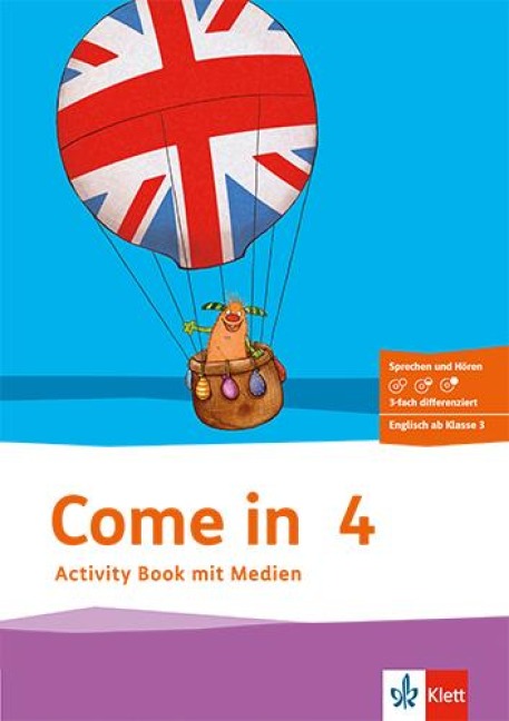 Come in 4. Activity Book mit Bildkarten und Audio-CD Klasse 4 - 