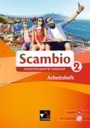 Cover-Bild zum Titel 'Scambio A.  Arbeitsheft 2' von 'Michaela Banzhaf, Stefano Grassini, Verena Bernhofer, Martin Stenzenberger, Paola Bernabei'