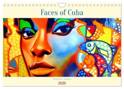 Faces of Cuba - Gesichter Kubas (Wandkalender 2026 DIN A4 quer), CALVENDO Monatskalender - Henning von Löwis of Menar