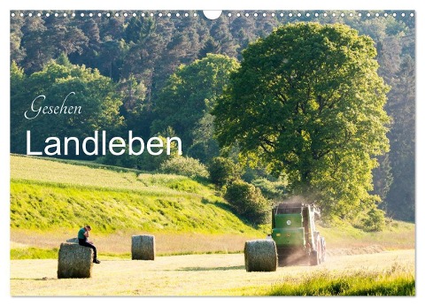 Gesehen - Landleben (Wandkalender 2024 DIN A3 quer), CALVENDO Monatskalender - Karl-Günter Balzer
