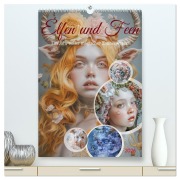 Cover-Bild zum Titel 'Elfen und Feen (hochwertiger Premium Wandkalender 2026 DIN A2 hoch), Kunstdruck in Hochglanz' von 'Steffen Gierok-Latniak'