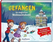 Cover-Bild zum Titel 'Gefangen im magischen Weihnachtshotel - Ein Escape-Adventskalender für Kids' von 'Michael Hamannt'