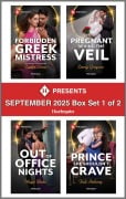 Cover-Bild zum Titel 'Harlequin Presents September 2025 - Box Set 1 of 2' von 'Caitlin Crews, Emmy Grayson, Maya Blake, Kali Anthony'