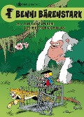 Cover-Bild zum Titel 'Benni Bärenstark Bd. 14: Auf den Spuren des weißen Gorillas' von 'Peyo, Luc Parthoens, Thierry Culliford'