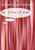 Cover-Bild zum Titel 'Geburtstags-Bastelkalender (Wandkalender immerwährend DIN A2 hoch)' von 'Christine Bässler'
