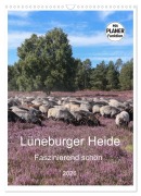 Cover-Bild zum Titel 'Lüneburger Heide - Faszinierend schön (Wandkalender 2026 DIN A3 hoch), CALVENDO Monatskalender' von 'Heike Nack'