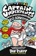Cover-Bild zum Titel 'Captain Underpants Band 2 - Angriff der schnappenden Kloschüsseln' von 'Dav Pilkey'