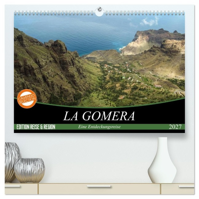 La Gomera 2027 - Eine Entdeckungsreise (hochwertiger Premium Wandkalender 2027 DIN A2 quer), Kunstdruck in Hochglanz - Carsten Stefanie Krüger
