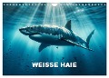 Weiße Haie (Wandkalender 2025 DIN A4 quer), CALVENDO Monatskalender - Peter R. Stuhlmann