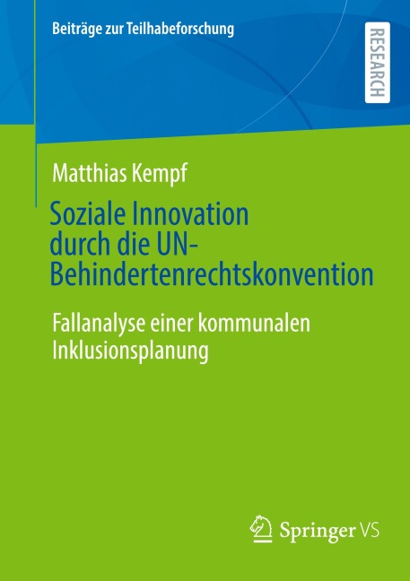 Soziale Innovation durch die UN-Behindertenrechtskonvention - Matthias Kempf