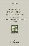Cover-Bild zum Titel 'Critique de la raison philosophique' von 'Jalley'