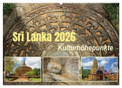 Cover-Bild zum Titel 'Sri Lanka 2026 Kulturhöhepunkte (Wandkalender 2026 DIN A2 quer), CALVENDO Monatskalender' von 'Hamburg Mirko Weigt'