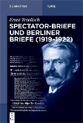 Cover-Bild zum Titel 'Spectator-Briefe und Berliner Briefe (1919-1922)' von ''