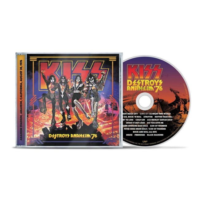Destroys Anaheim '76 - Kiss
