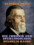 Cover-Bild zum Titel 'Die Chronik der Sperlingsgasse' von 'Wilhelm Raabe'