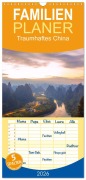 Cover-Bild zum Titel 'Familienplaner 2026 - Traumhaftes China mit 5 Spalten (Wandkalender, 21 x 45 cm) CALVENDO' von 'Sergej Henze'
