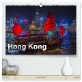 Hong Kong - Skylines (hochwertiger Premium Wandkalender 2025 DIN A2 quer), Kunstdruck in Hochglanz - Jakob Michelis