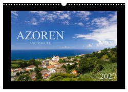 Cover-Bild zum Titel 'Azoren - São Miguel (Wandkalender 2027 DIN A3 quer), CALVENDO Monatskalender' von 'Susanne Schlüter'