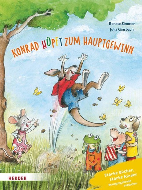 Konrad Känguru und Rita Rennmaus. Konrad hüpft zum Hauptgewinn - Renate Zimmer