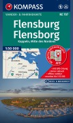 Cover-Bild zum Titel 'KOMPASS Wanderkarte 707 Flensburg / Flensborg - Kappeln, Mitte des Nordens 1:50.000' von ''